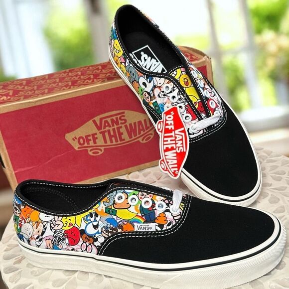 Vans x atmos Authentic "Emoji" Unisex Size 10.5 Men’s Women’s 9 – Rare Collab, N - Picture 1 of 15